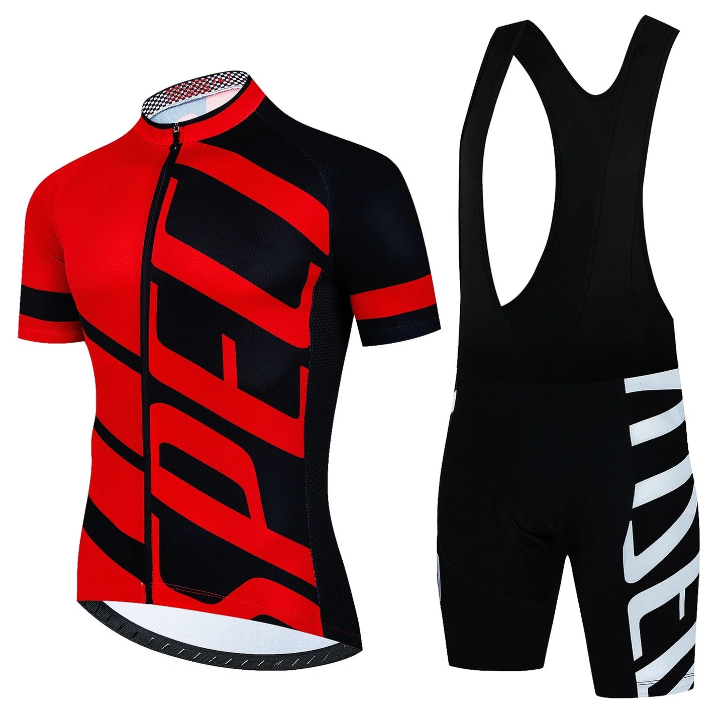 2024 Cycling Clothes Mtb Male Clothing Equipment Man Professional Shirt Shorts Men Jumper Summer Bike Jersey Bib Men's Tricuta GlowCart