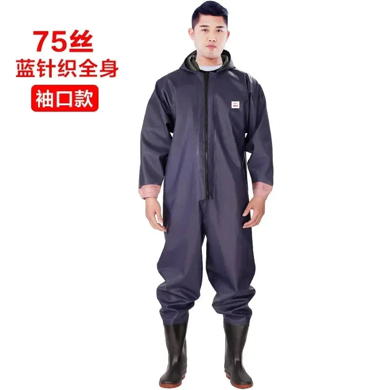 Motorcycle Raincoat /Conjoined Men Raincoat/overalls Men and GlowCart