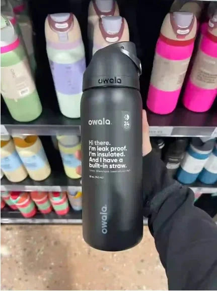 24OZ/32OZ Owala Stainless Steel Vacuum Insulated Sports GlowCart