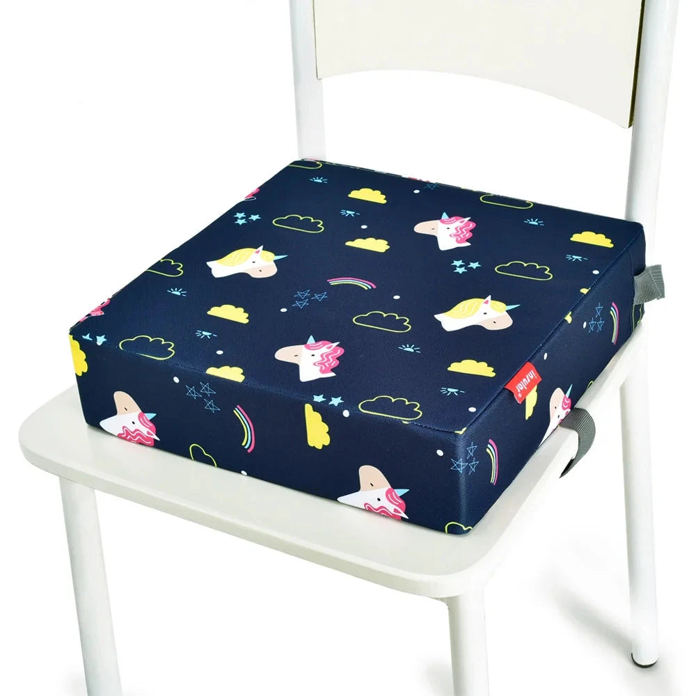 Children Kids Increased Booster Seat Cushion Pad Pillow Baby Dining High Chair Seat Cushions Adjustable Removable Baby Safety GlowCart