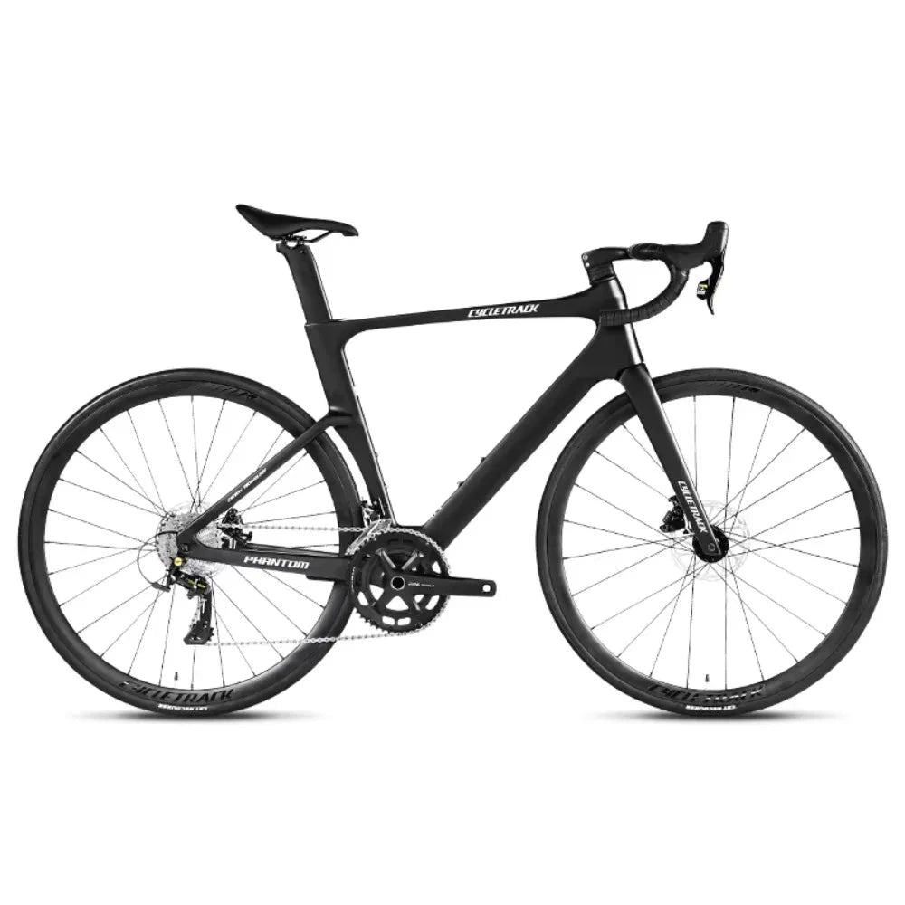 2025 CYCLETRACK Phantom,Shiman 105/7120-24speed,T800 large set of oil discs,carbon fiber windbreaker road bike,bicycle bicicleta GlowCart