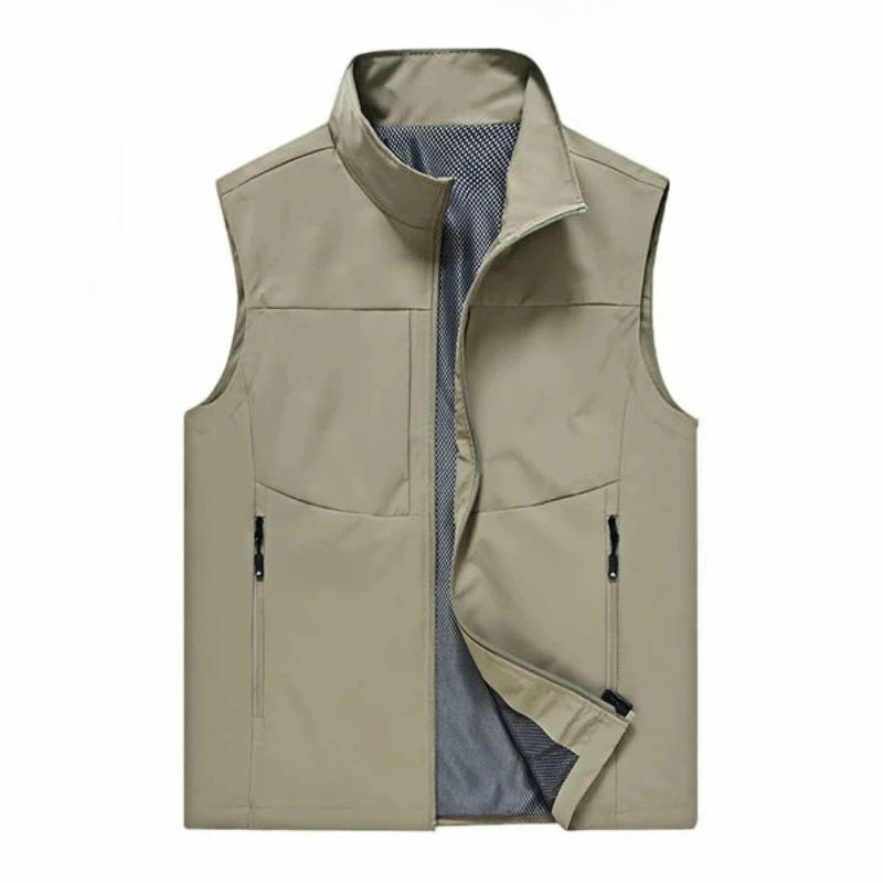 Men‘s Vests Casual Winter Fleece Warm Waistcoats Fashion GlowCart