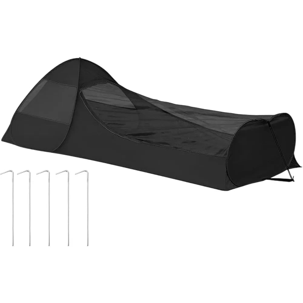 Foldable Pop-Up Single Tent Portable Camping Tent Canopy GlowCart