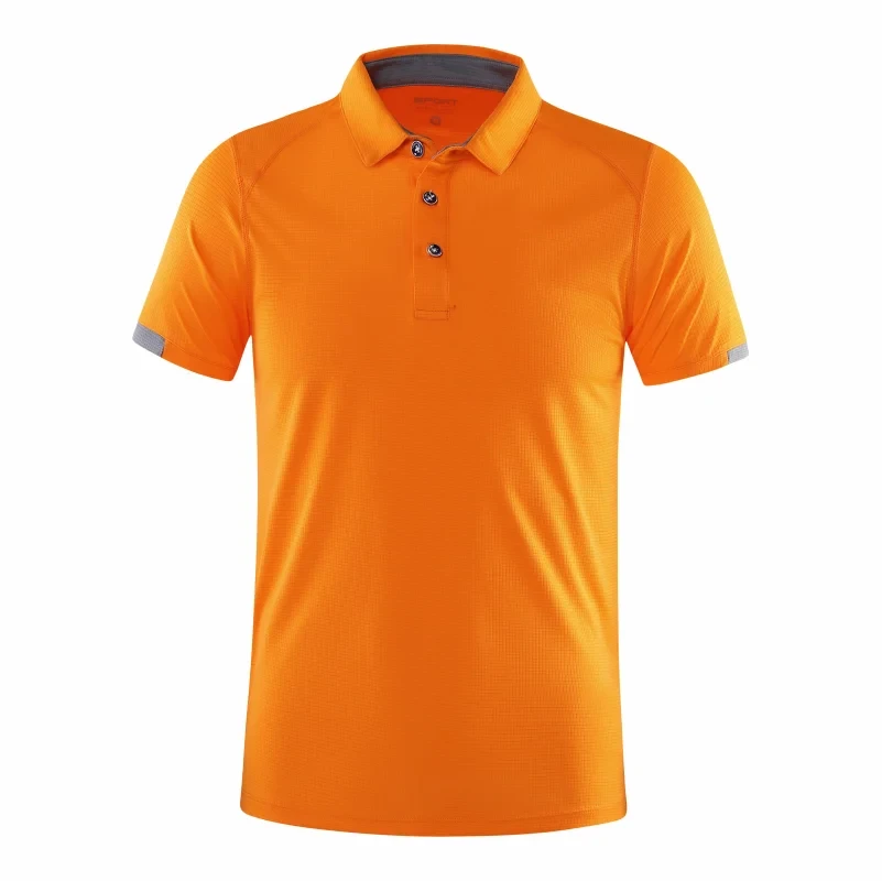 Casual Sports Quick-drying Lapel Short-sleeved POLO Shirt GlowCart