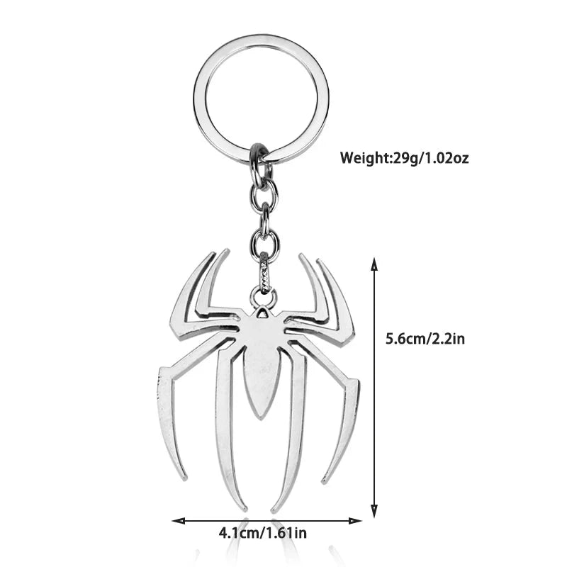 Cool Marvel Spiderman Anime Trinkets Keychain Backpack GlowCart
