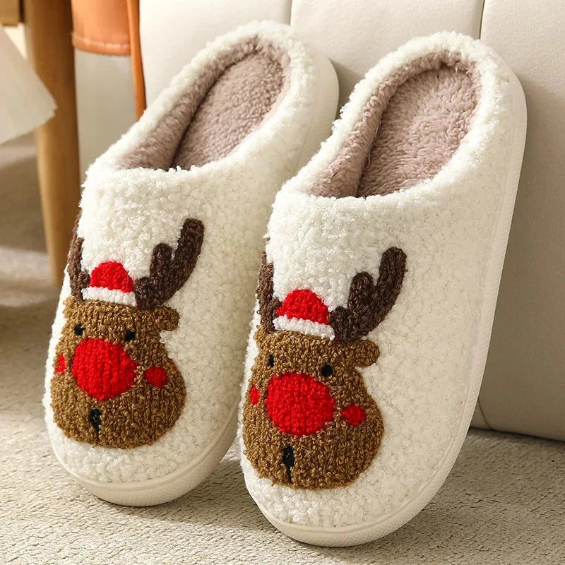 New Winter Lovely Women Slippers Girls Fashion Flowers Home GlowCart