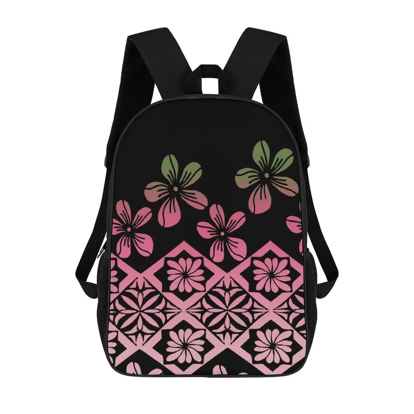 Artistic Polynesian Backpack Teens Adults School Laptop GlowCart