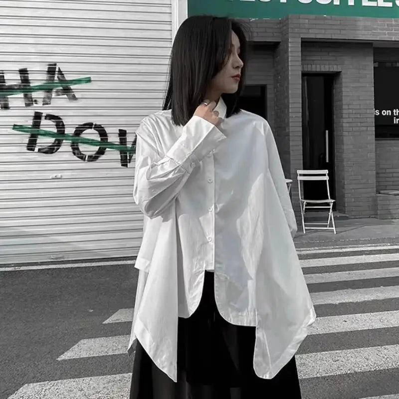 Ladies Long Sleeve Shirt Spring And Autumn New Fashion Trend GlowCart