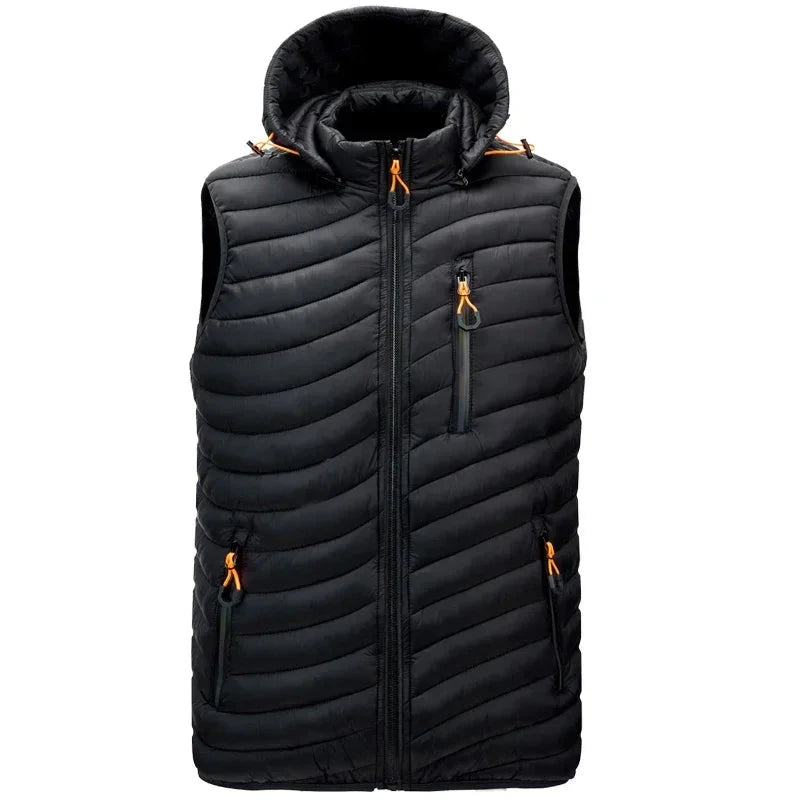 Windproof Jacket Winter Male Hot Sale Men Sleeveless Down GlowCart