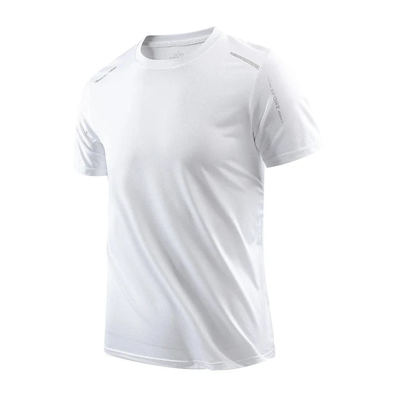 CHRLCK Men's Running Quick Drying T-shirts Breathable Hiking GlowCart