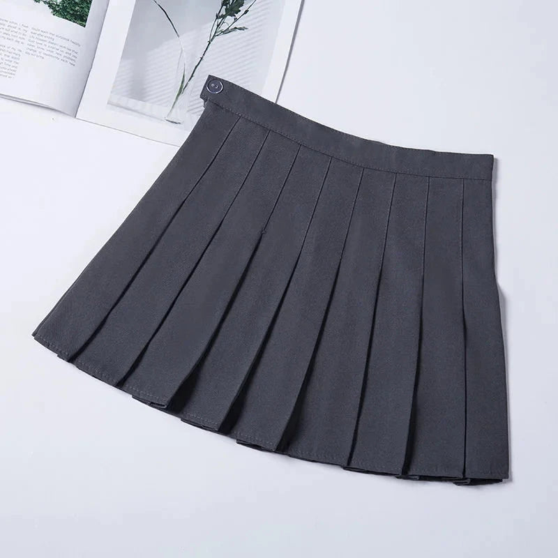 Women's Skirt Without Shorts Fashion Korean Style Ropa Black GlowCart