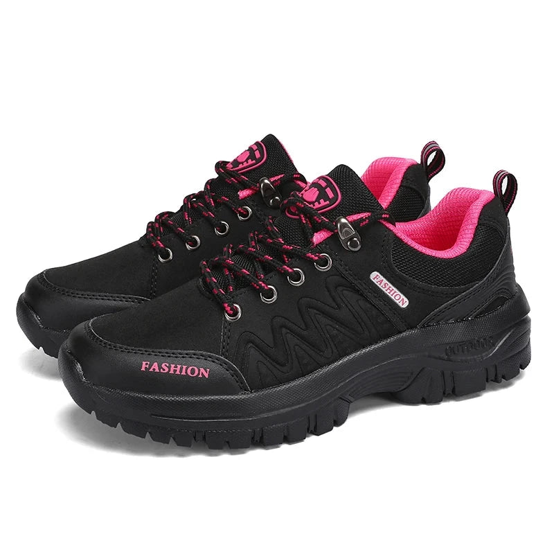 Women Hiking Shoes Outdoor Waterproof Sneakers Lightweight GlowCart