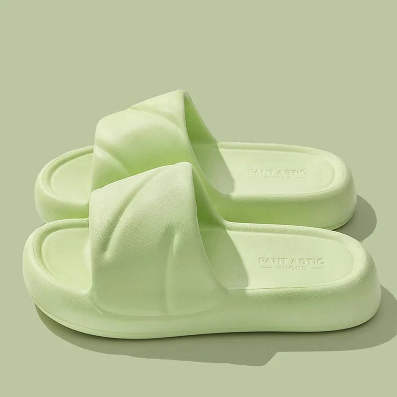 Cloud Slippers For Men Bathroom Thick-soled Non-Slip Slides GlowCart