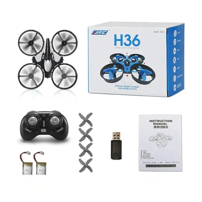 JJRC H36 Mini Rc Drone 4ch 6-Axis Headless Mode Helicopter GlowCart