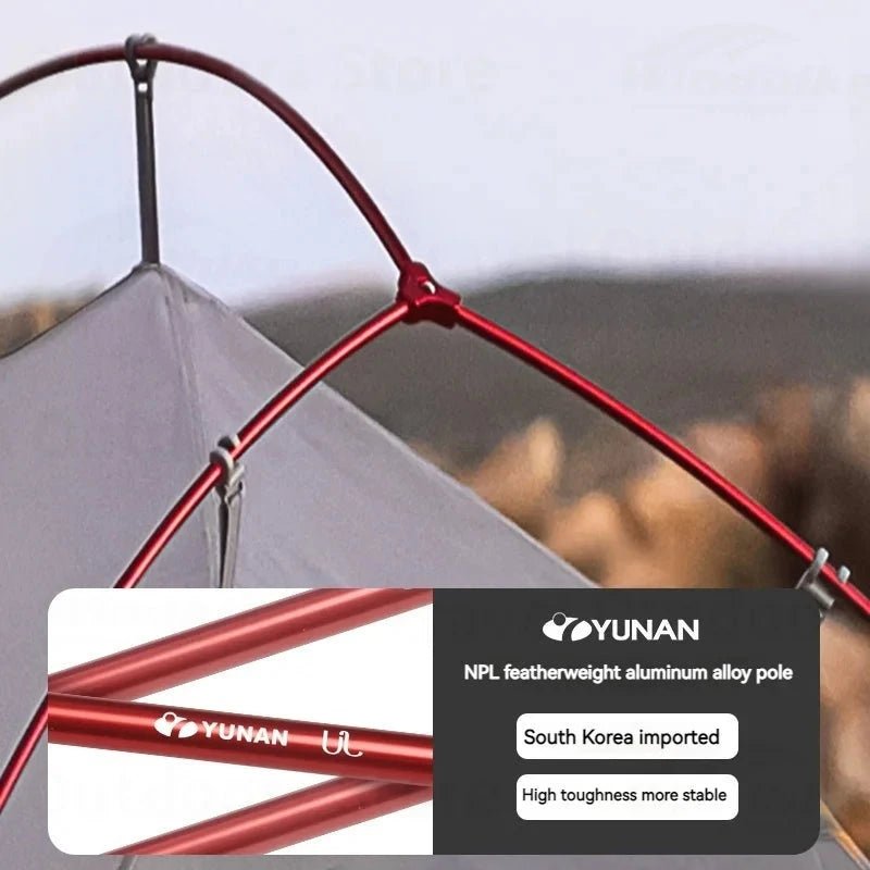 Naturehike 10D Cloud Up Camping Tent Waterproof Hiking Tent GlowCart