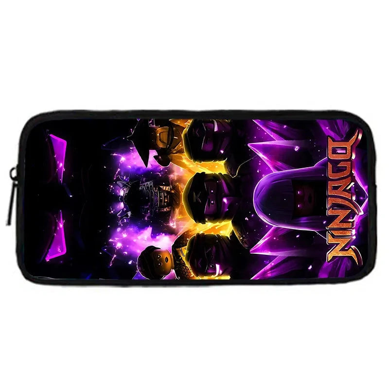 Child School Sports Game N-NinjagoS Backpack with Lunch Bags ,Pencil Bags ,School Bags for Boys Girls Best Gift GlowCart