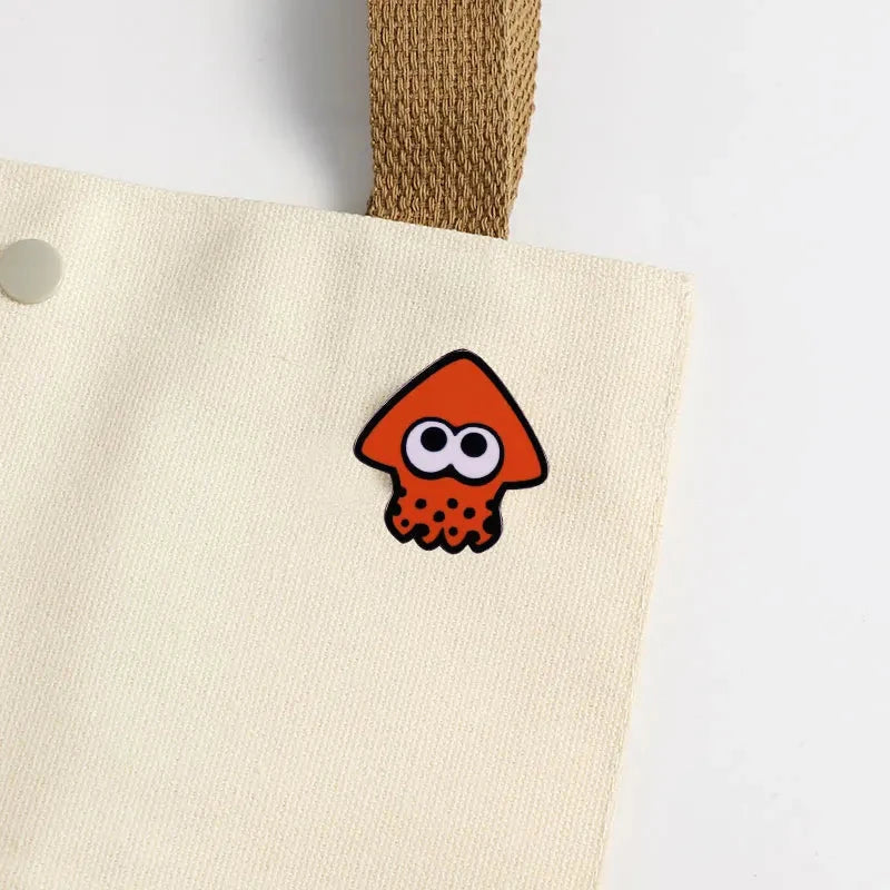 Splattoon Squid Inkllings Enamel Pin Game Badge Brooch Gift GlowCart