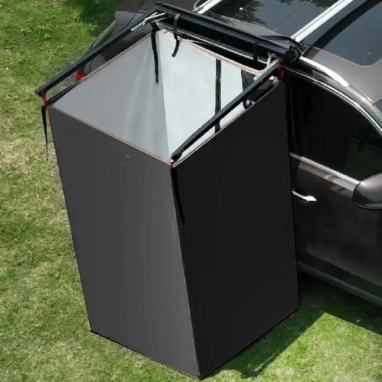 Portable Vehicle Side Shower Tent Automotive RV Tailgate Van GlowCart