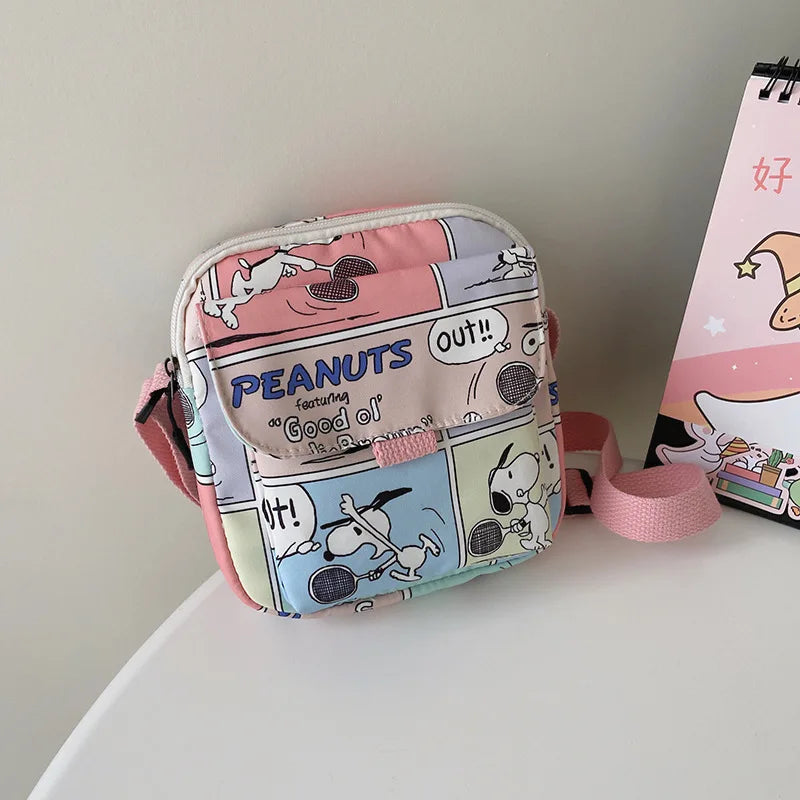 Snoopy Crossbody Bags for Ladies Kawaii Purses Phone Case