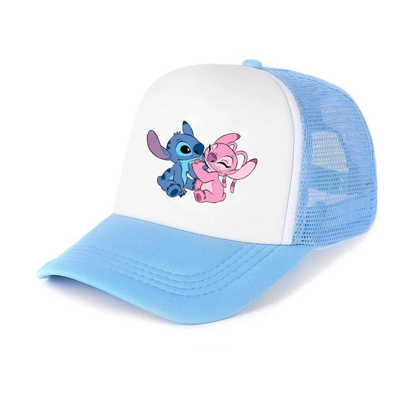 Stitch Baseball Cap For Boys And Girl, Adjustable Protection GlowCart