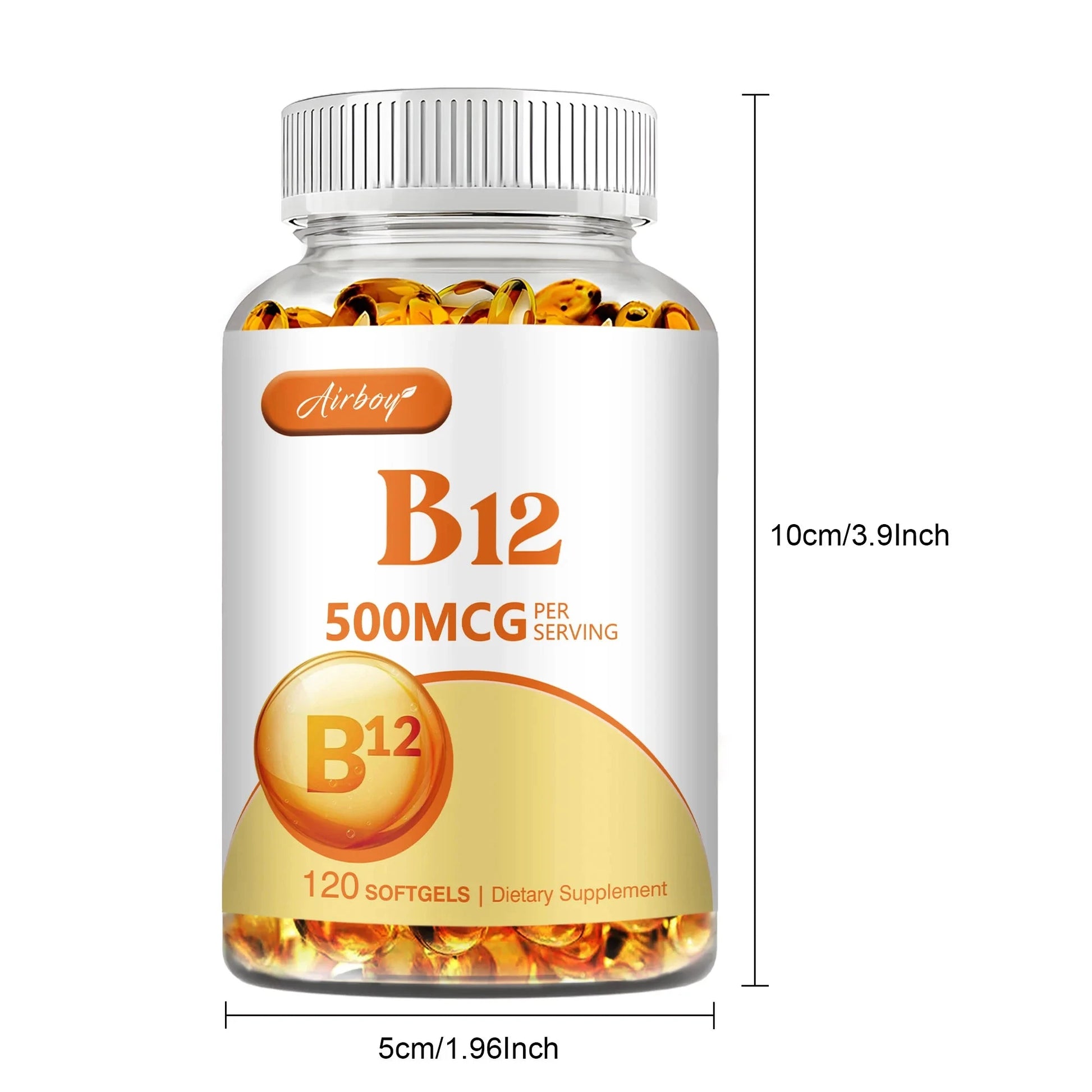 Vitamin B12 - for Mood, Brain, Nervous System, Energy, GlowCart