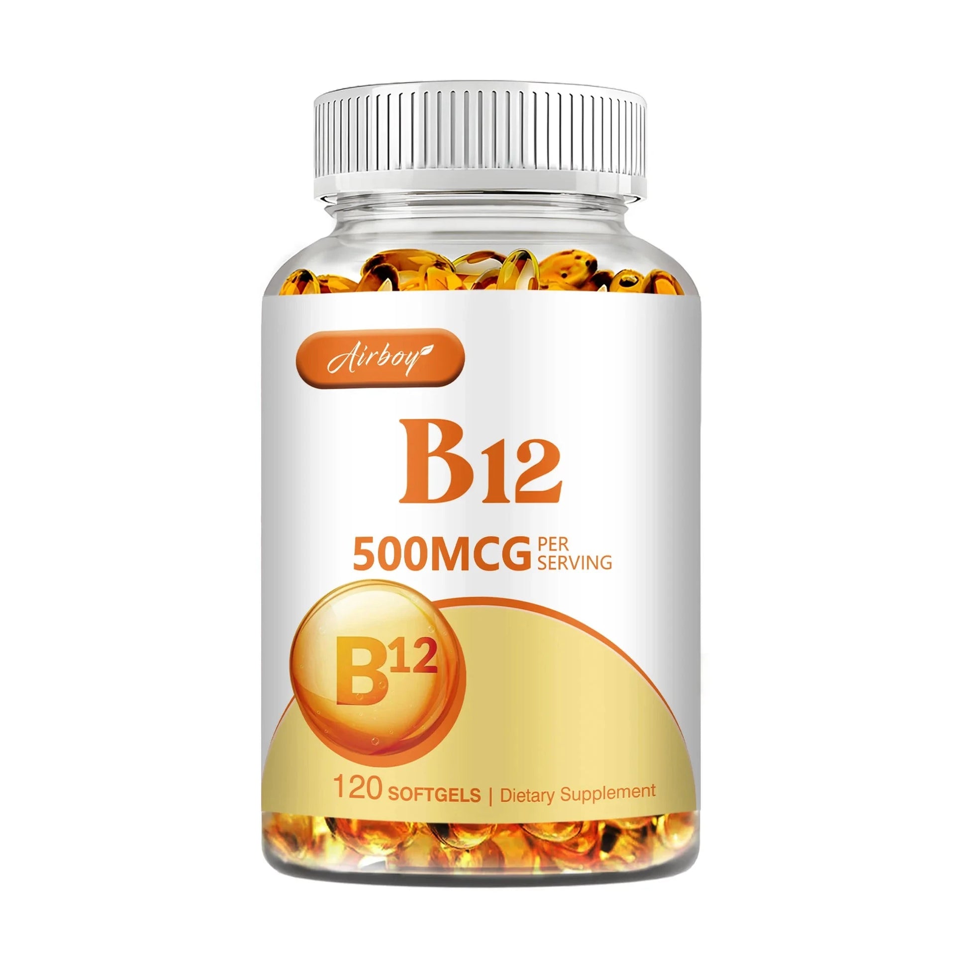 Vitamin B12 - for Mood, Brain, Nervous System, Energy, GlowCart