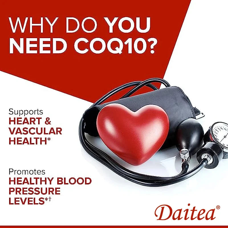 Daitea Coenzyme Q10 - a stable, highly absorbable form - GlowCart