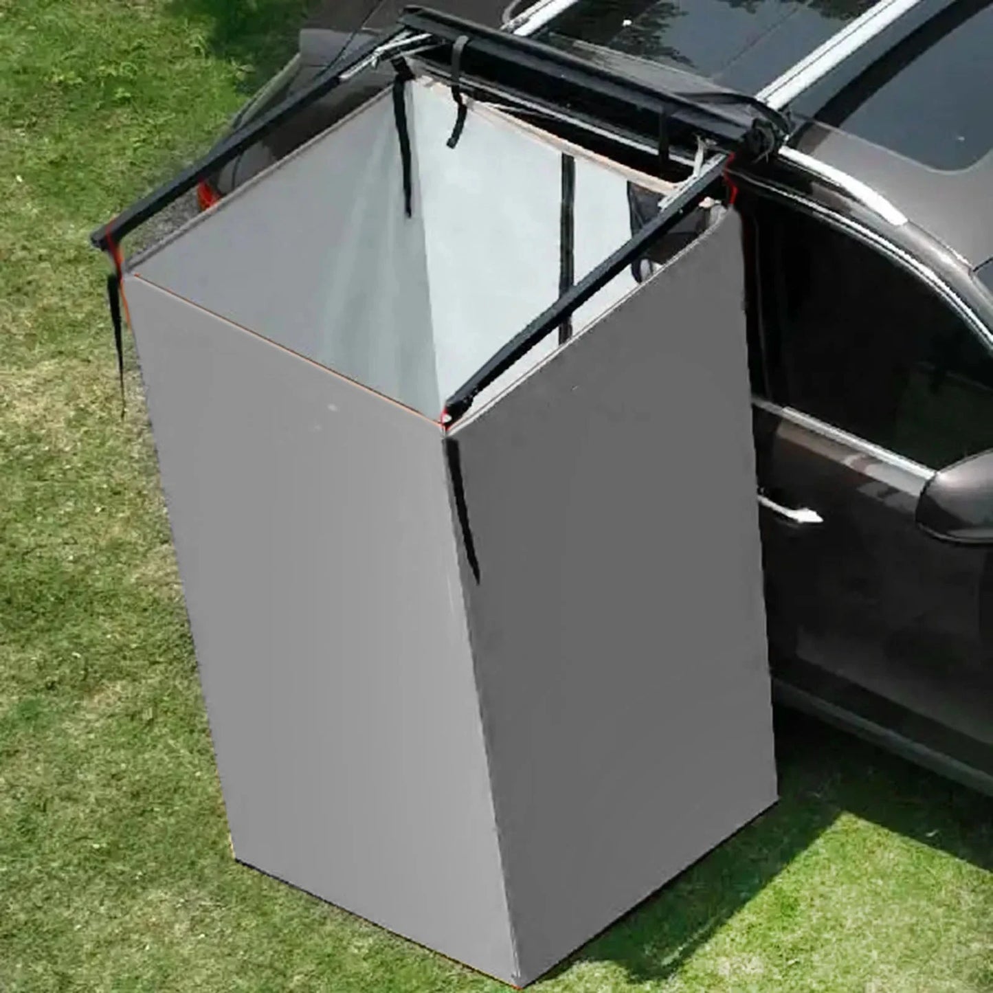 Portable Vehicle Side Shower Tent Automotive RV Tailgate Van GlowCart