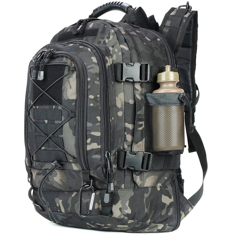 60L Military Tactical Backpack Army Molle Assault Rucksack GlowCart