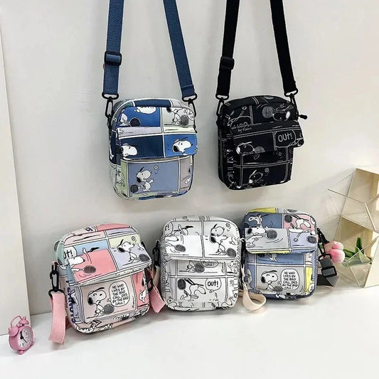 Snoopy Crossbody Bags for Ladies Kawaii Purses Phone Case