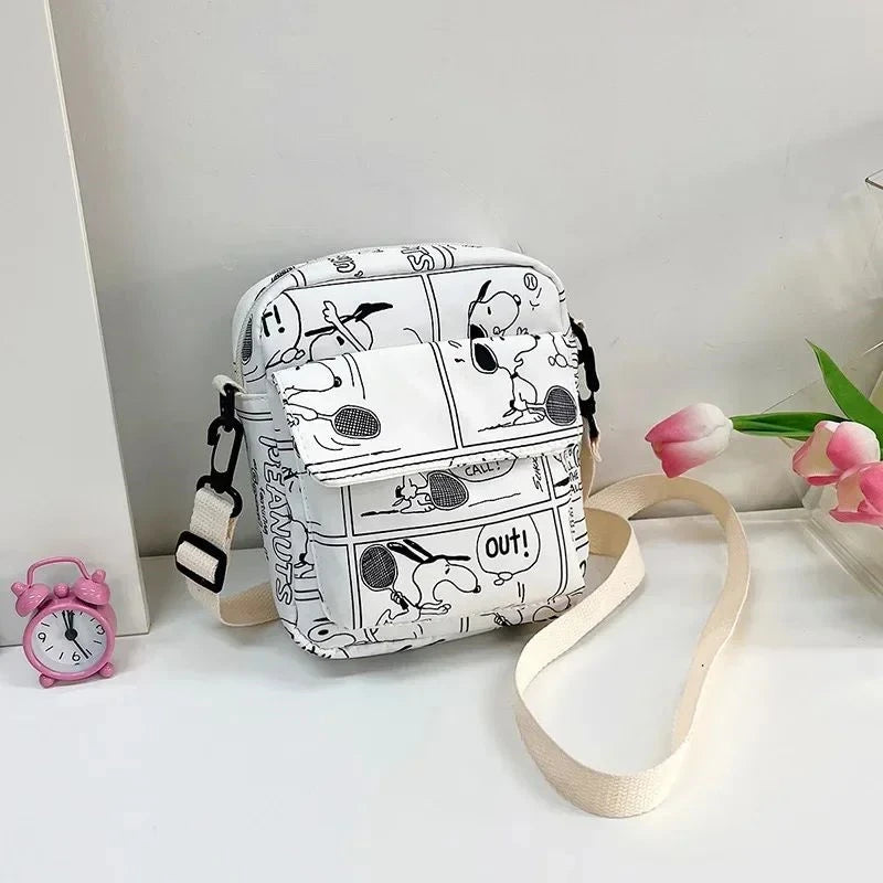Snoopy Crossbody Bags for Ladies Kawaii Purses Phone Case