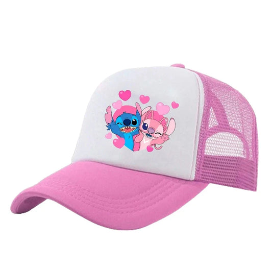 Stitch Baseball Cap For Boys And Girl, Adjustable Protection GlowCart