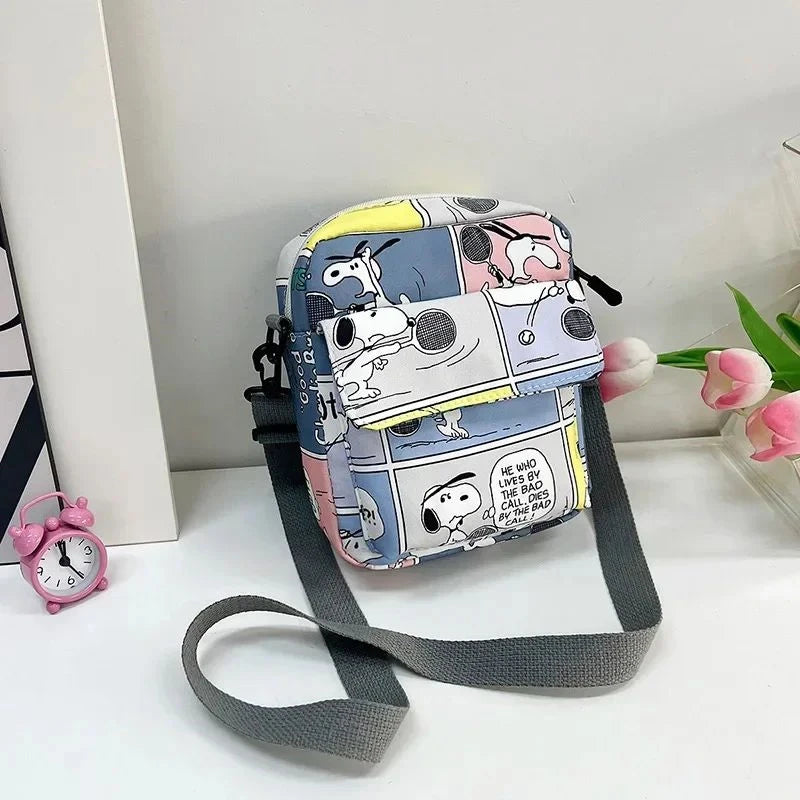 Snoopy Crossbody Bags for Ladies Kawaii Purses Phone Case