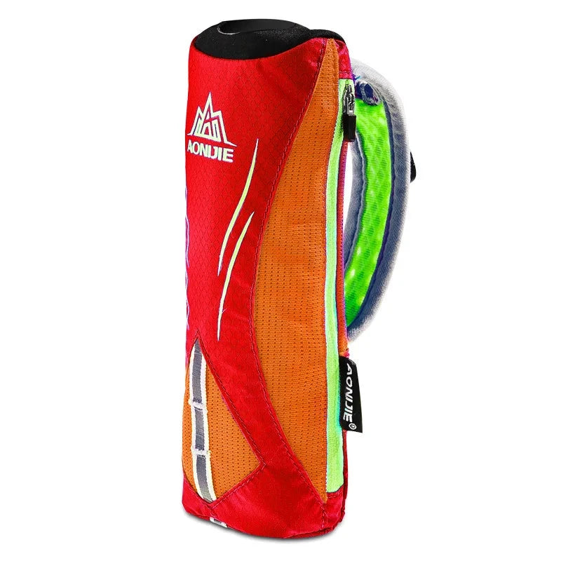 AONIJIE E908 500ml Running Hand-held Water Bottle Kettle Holder Wrist Storage Bag Hydration Pack Hydra Fuel Soft Flask Marathon GlowCart