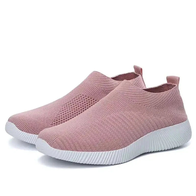 Women Vulcanized Shoes High Quality Women Sneakers Slip On GlowCart