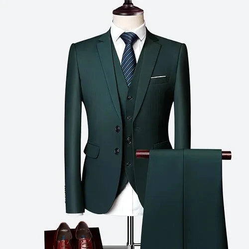 Wedding suit men classical Men's Business suit 3 pieces New GlowCart