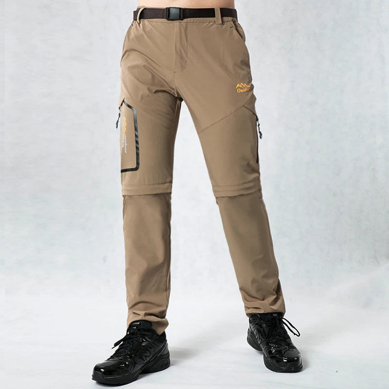 TRVLWEGO Men's Camping Hiking Pants Trekking High Stretch
