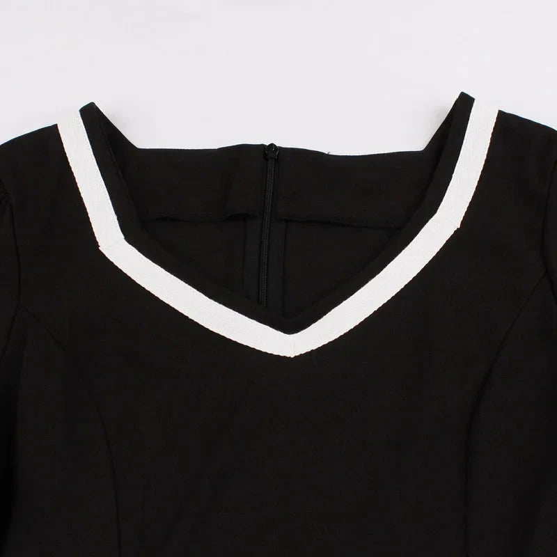 Tonval Vintage 50s Ladies Floral Pleated Rockabilly Dress GlowCart