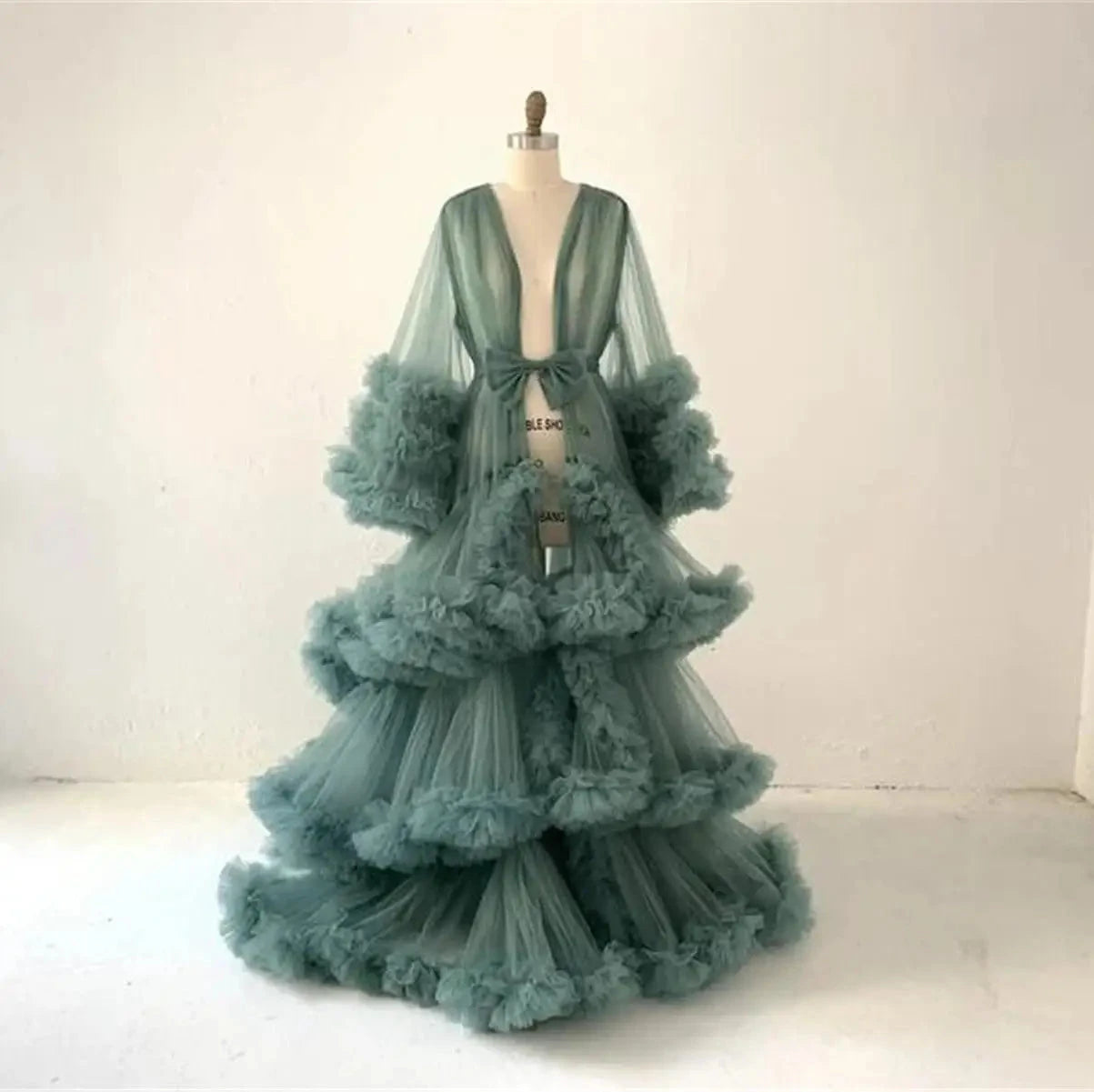 FK23 Customized Sexy Female Baby Shower Dress Tulle GlowCart