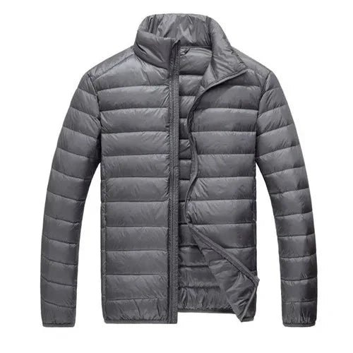 Lightweight Warm Coat Men's Winter Parkas Jacket Royal Blue GlowCart