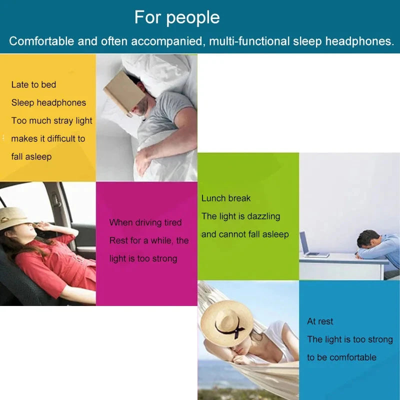 Wired Sleep Headset Sports Breathable Headband Soft Earphone GlowCart