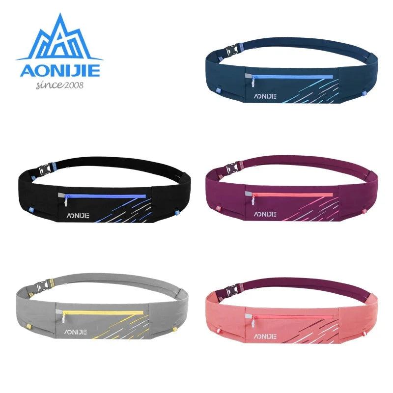 Aonijie W8105-Running Fanny Pack Lightweight Comfortable Hydration Fanny Pack Sport Pockets For Jogging Fitness Gym Hiking GlowCart