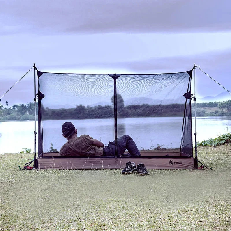 OneTigris Outdoor Mesh Inner Tent 1 person Camping Shelter GlowCart