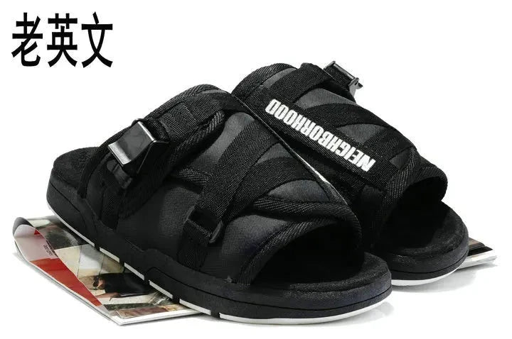 Men Summer Shoes Plus Size 36-45 Slippers Fashion Couple GlowCart