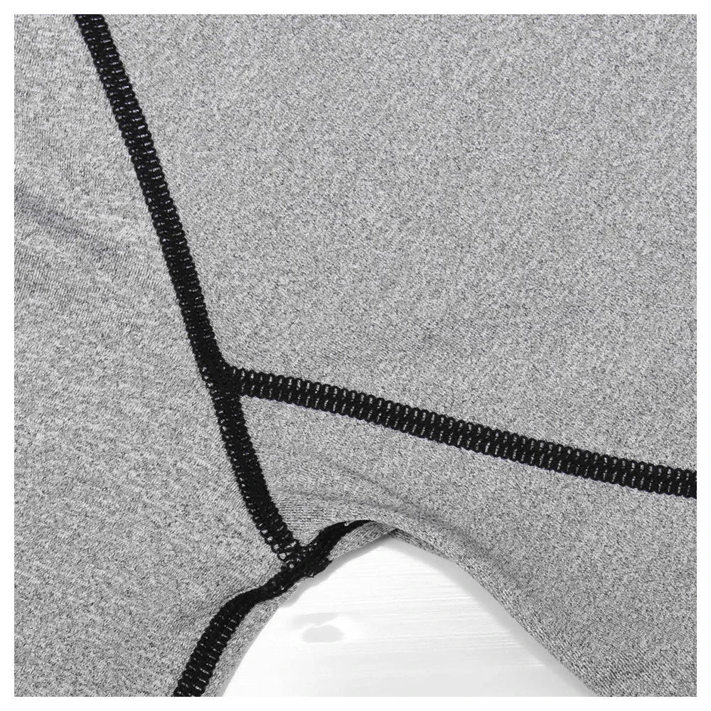 Men Sport T-shirt Quick Dry Bodybuilding Running Shirt Long GlowCart