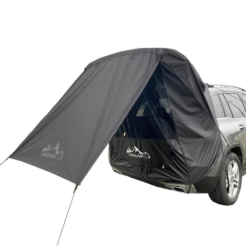 Car Trunk Tent Sunshade Rainproof Tailgate Shade Awning Tent GlowCart