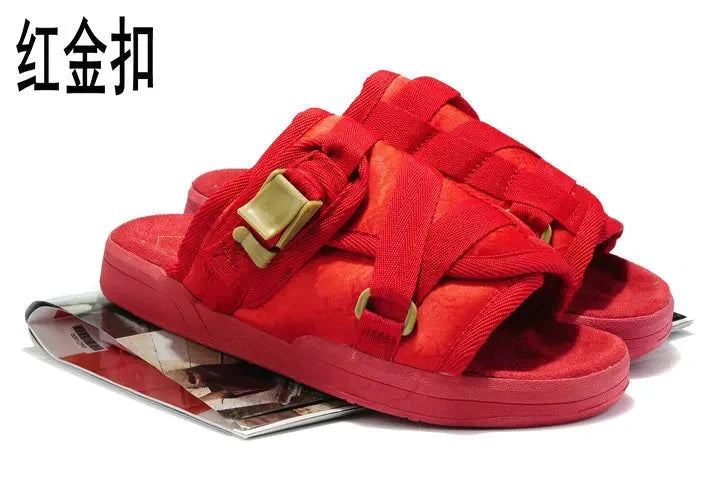 Men Summer Shoes Plus Size 36-45 Slippers Fashion Couple GlowCart