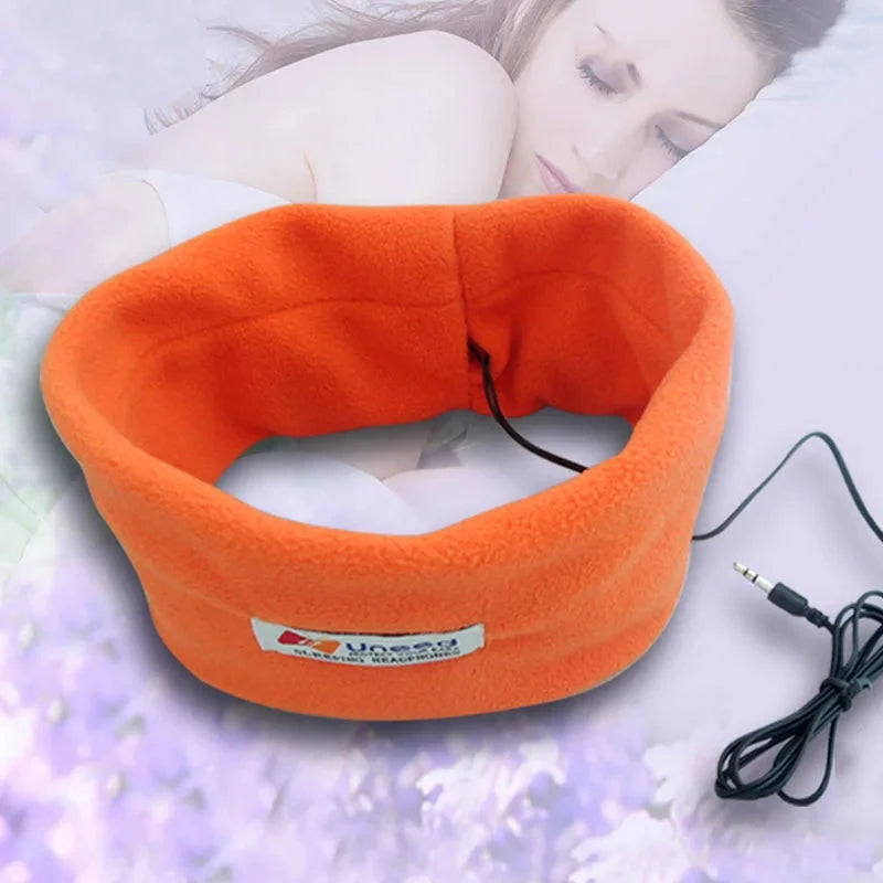 Wired Sleep Headset Sports Breathable Headband Soft Earphone GlowCart