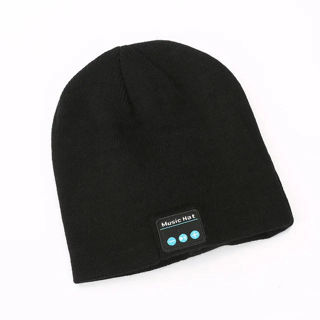 Bluetooth Headphone Wireless Smart Cap Headset Warm Beanie Speaker Hunting Camping Running Music Earphone Hat Rechargeable GlowCart