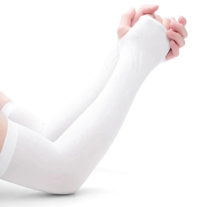 2021 Fashion Women Elbow Gloves Long Fingerless Gloves Elbow GlowCart